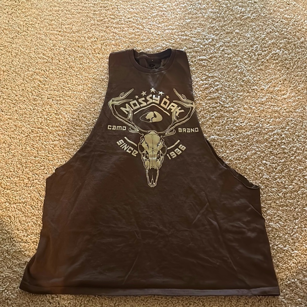Mossy Oak Camo Cutoff